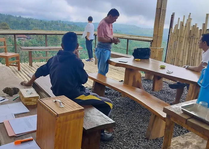 Wanagiri Sunset Glamping خيمة فخمة Gitgit